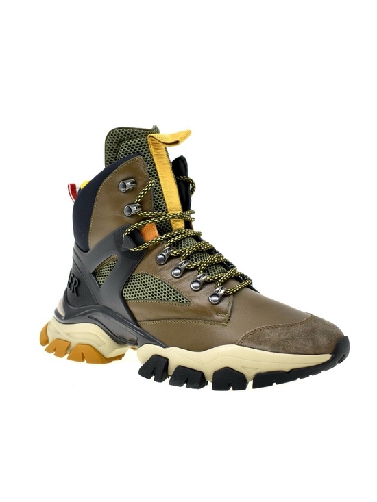 Moncler Men Tristan Hiking Sneaker Boots Brown Size 8 New main image 8